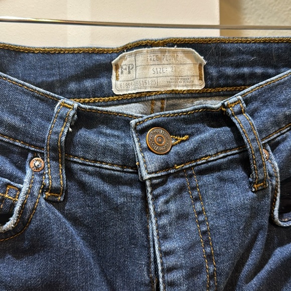 Free People Cropped Skinny Jeans - Picture 2 of 5